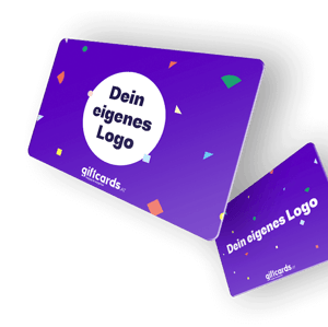 Business: Individuell gestaltete Geschenkkarte